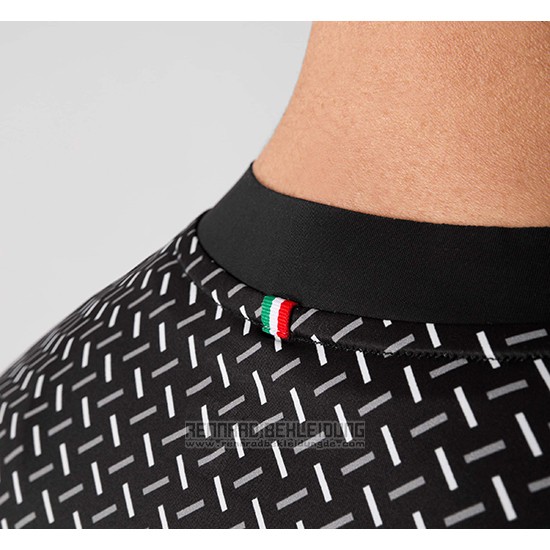 2019 Fahrradbekleidung La Passione Shwarz Trikot Kurzarm und Tragerhose - zum Schließen ins Bild klicken